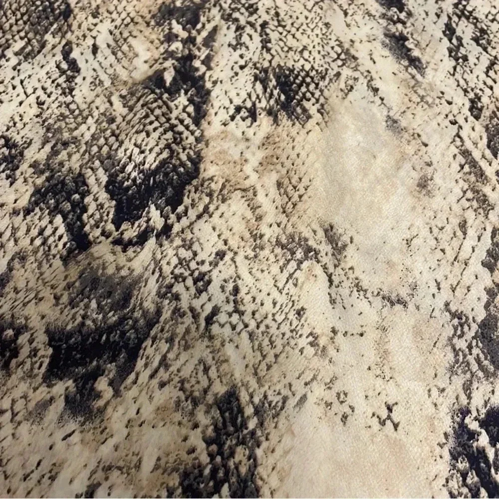 Hayden Python Snakeskin printed blouse - size small - C